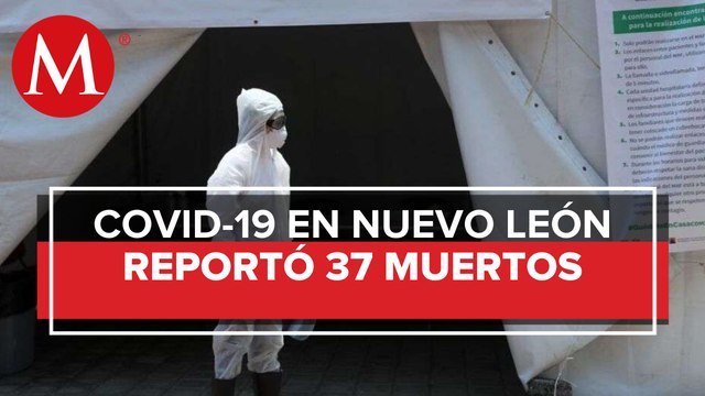 Nuevo León llega a mil 053 casos de coronavirus y 37 muertes