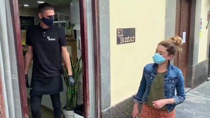 José Miguel Rodríguez, propietario de El Yantar, un bar de Gran Canaria en la fase 1