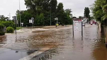 Inondations à Langon (Gironde) (2)