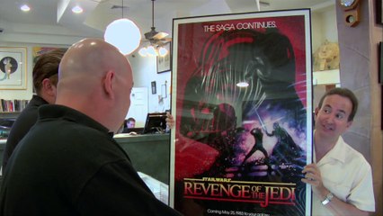 Pawn Stars: Recalled "Star Wars: 'Revenge' of the Jedi" Poster