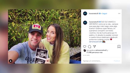 Fonsi Nieto y Marta Castro, primera revisión tras confirmar su embarazo