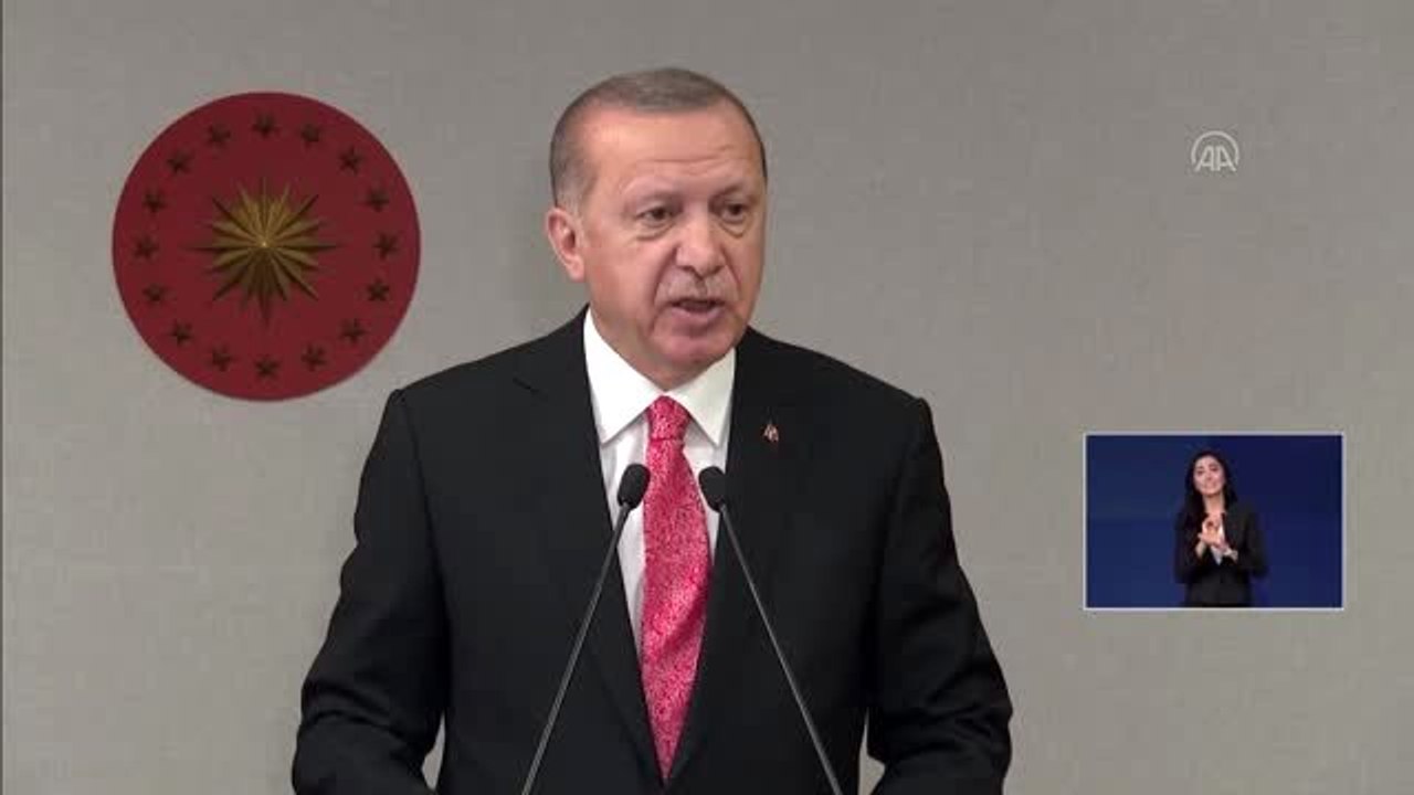 Erdoğan: "Hayatımızı uzunca bir süre salgın tehdidine karşı bizi koruyacak tedbirlere göre devam...