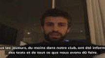 Barcelone - Piqué appelle les joueurs à 