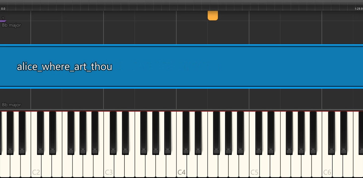 Piano Tutorial: Alice, Where Art Thou - Free sheet music provided