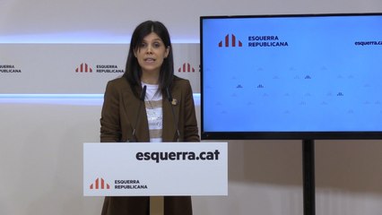 ERC fija cuatro condiciones para cambiar su 'no' al estado de alarma