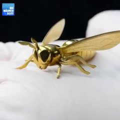 It's made from nuts and bolts wasp, bee entertainment