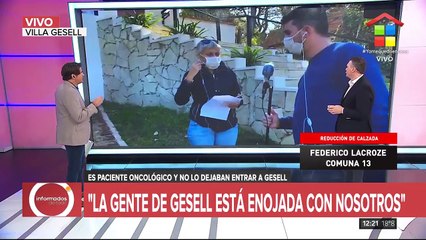 Rubén es paciente oncológico y no lo dejaban entrar a Gesell. La respuesta de las autoridades