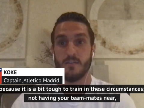 Return to normality is all players want - Atleti captain Koke