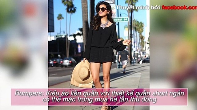 6 xu hướng hè tiếp tục hot vào mùa thu