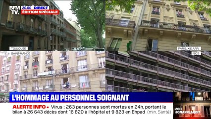  Paris, Toulouse, Nice... Au premier jour du déconfinement, les Français continuent d'applaudir les soignants