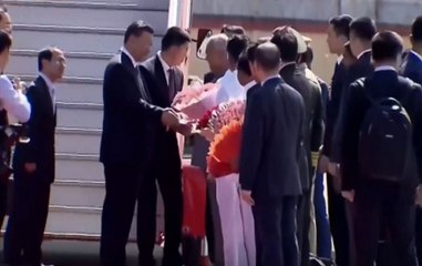 Modi-Xi Summit: Chinese President Xi Jinping Lands In Chennai