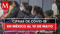 Suman 35 mil 22 casos confirmados y tres mil 465 defunciones por covid-19 en México