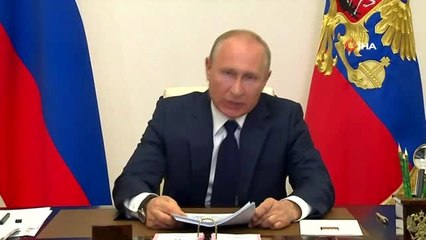 - Rusya Devlet Başkanı Putin: "12 Mayıs'tan itibaren tatil bitiyor"- "Karantinadan etaplar halinde...
