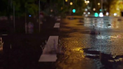Raindrops falling on the ground -- Relaxing ASMR during Lockdown