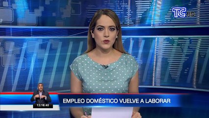 Empleo doméstico vuelve de manera paulatina a laborar
