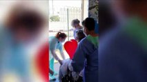 Emocionante: Paciente com covid-19 que superou parada cardíaca vê família pela primeira vez; assista