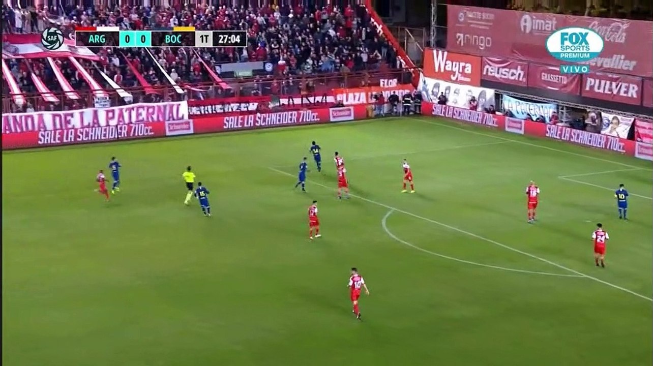 Superliga Argentina 2019/20: Argentino Jrs 0 - 0 Boca Juniors (Primer Tiempo)