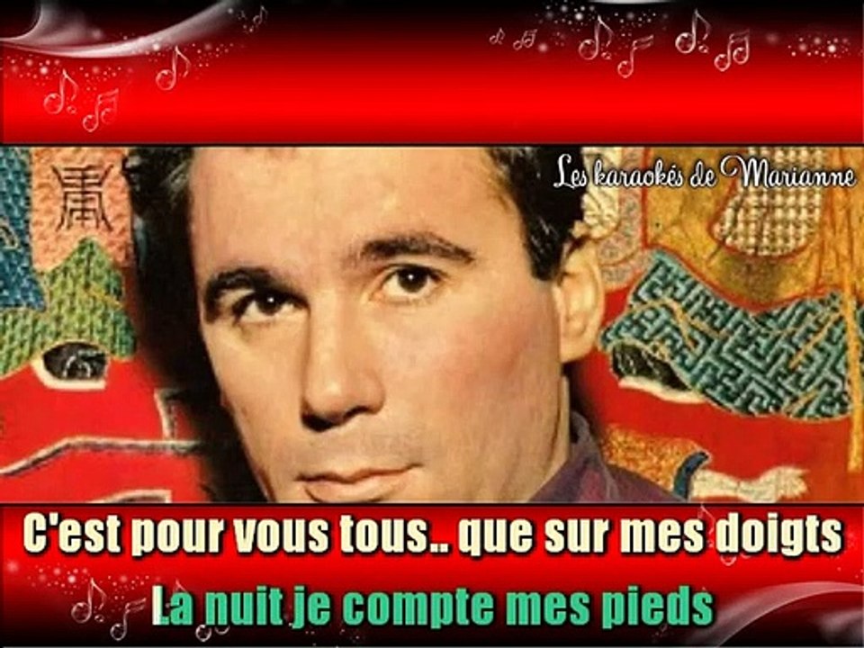 KARAOKE CLAUDE NOUGARO - Dansez sur moi