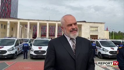 Report TV -Rama: Flota e policisë së shtetit ishte qesharake, do t'i japim fuqi të re motorike