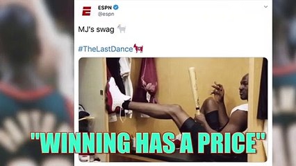 Michael Jordan on harsh reputation, trash talk: "Winning has a price"