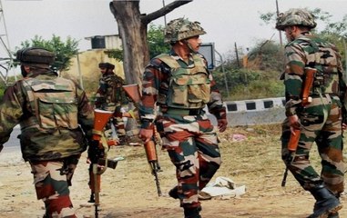 Jawans Celebrate After Killing 3 Terrorists In J-K's Ramban