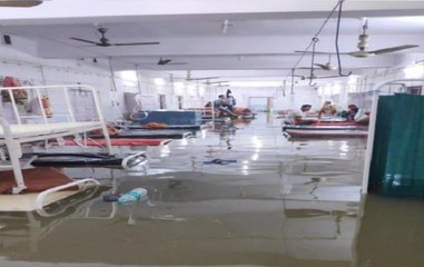 Houses Submerged In Rainwater As Rain Fury Continues In Patna