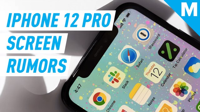 Apple's iPhone 12 Pro will apparently have a silky smooth ProMotion display