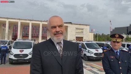 Ora News - Policia me 110 mjete të reja, Rama: Nga sot, oficerët me fuqi të re motorike