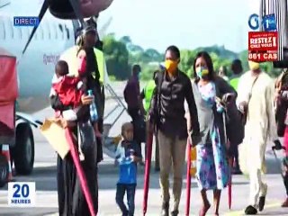RTG / Covid 19 - L’arrivée de la 1ère vague des Gabonais bloqués à l’étranger