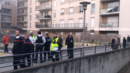 Incendie dans un parking souterrain de la rue Thiers