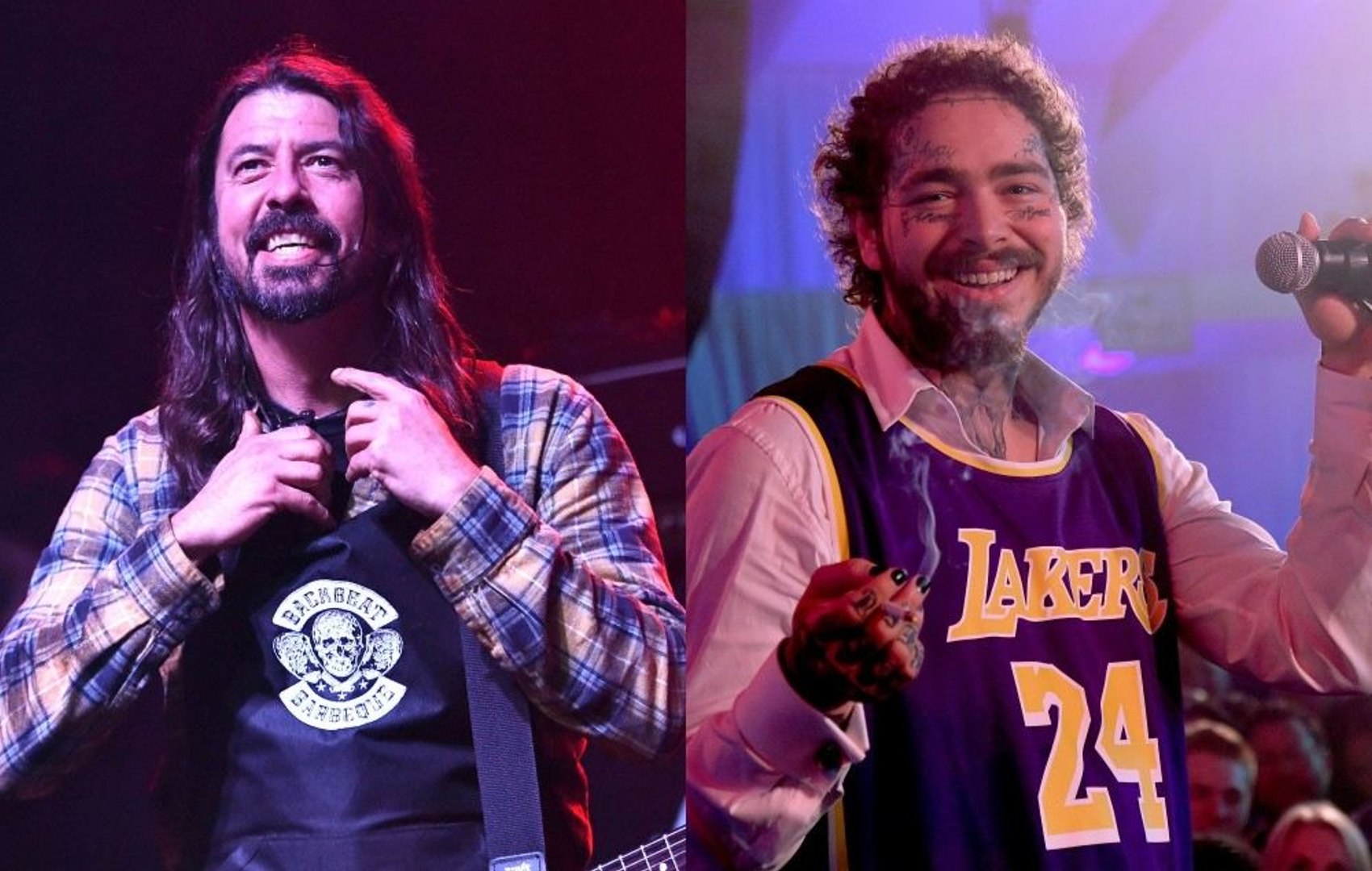⁣Dave Grohl Hails Post Malone for 'Great' Nirvana Tribute