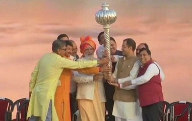 PM Modi Attends Dussehra Celebrations At DDA Ground In Delhi’s Dwarka