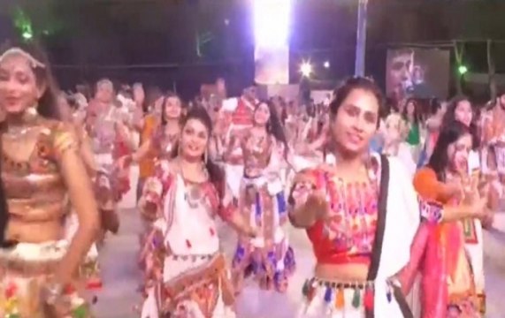 Navratri Eighth Day: Devotees Perform Garba To Please Goddess Durga