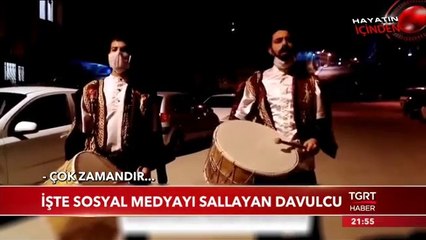 Ramazan davulcusu sosyal medyayı salladı! İşte o davulcular
