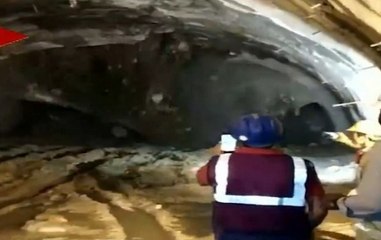 Under-construction Tunnel On Chandigarh-Manali Highway Caves In