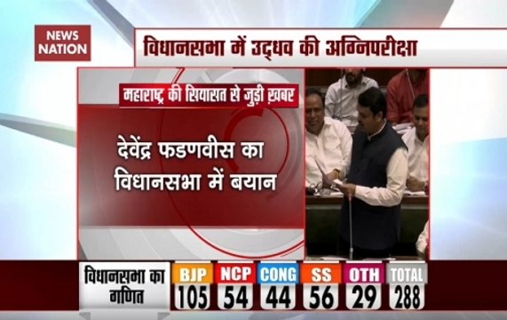 Devendra Fadnavis Questions Uddhav Thackeray’s Oath Taking Ceremony