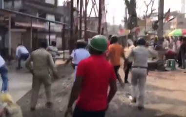 Download Video: Bengal: BJP, TMC Workers Clash With Each Other In North 24 Parganas