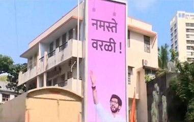 Report: Shiv Sena Erects 'Namaste Worli' Posters Of Aaditya Thackeray