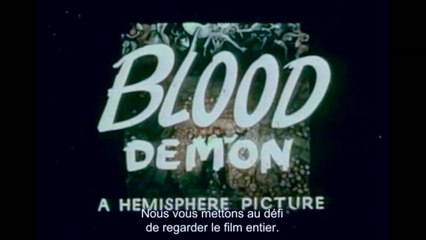 LE VAMPIRE ET LE SANG DES VIERGES (1967) Bande Annonce Américaine S.T.Fr.