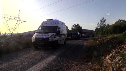 Yüksek gerilim hattı yakınında yanmış erkek cesedi bulundu