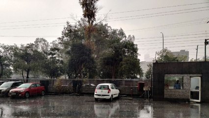 Download Video: Rains, Hailstorm Lash Parts Of Delhi NCR