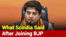Watch: Former Congress Leader Jyotiraditya Scindia Joins BJP