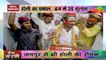 Tej Pratap Yadav Celebrates Holi In His Father Lalu’s Style In Patna