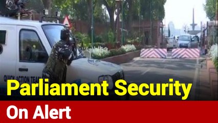 Parliament Security On Alert As Car Accidentally Touches Boom Barrier