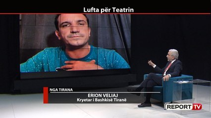 Report TV - Veliaj: Jemi në detajimin e projektit, teatri nuk ka qenë kurrë trashëgimi kulturore
