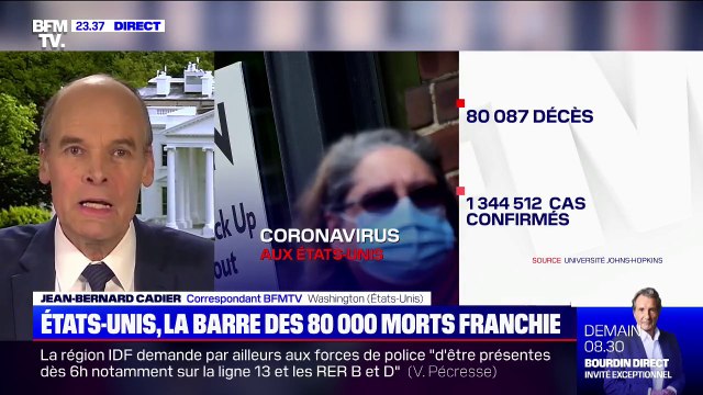 États-Unis: la barre des 80.000 morts franchie
