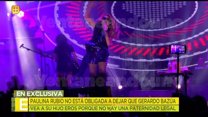 Download Video: ¿Paulina Rubio está obligada a dejar que Gerardo Bazúa vea a su hijo? | Ventaneando