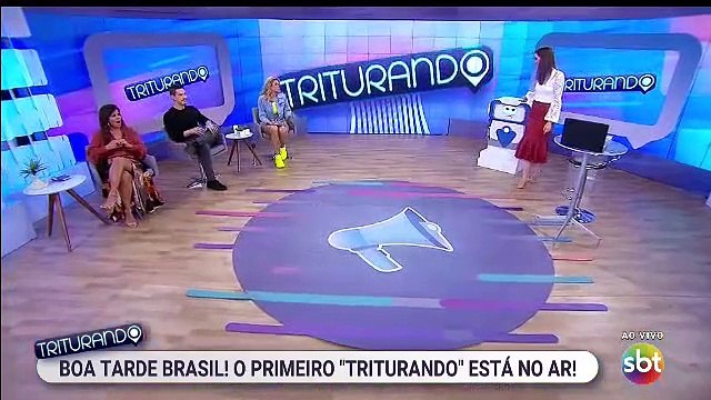 Inicio da estreia do Triturando (08/05/2020) (15h15) (Fofocalizando ganha novo nome, veja primeiros minutos) | SBT 2020 (Nova fase do SBT)