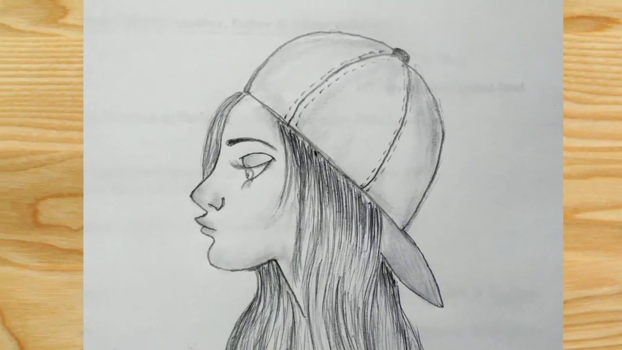 How_to_draw_A_Girl_with_Cap_for_beginners_|_Easy_way_to_draw_a_girls_drawing  DrawingAcademy(720p)  | Easy way to draw a girl with a cap  | How to draw a girl step by step for beginners | Comment dessiner une fille étape par étape pour les débutants