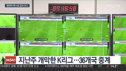 [프로축구] 내민 손 못 잡는 심판…해외팬 눈길 끈 K리그